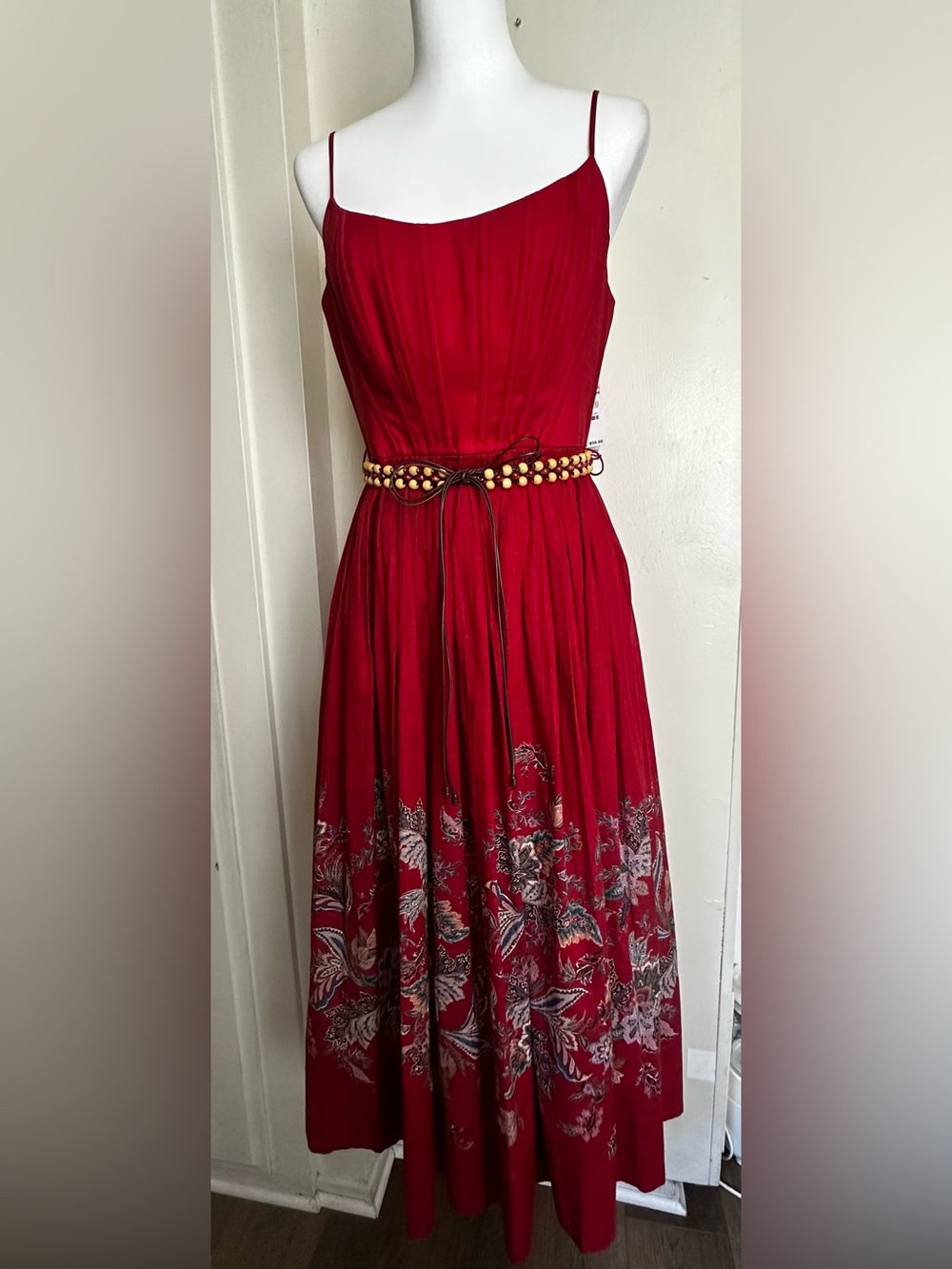 NWT $850 Zimmermann Rhiannon Paisley Print
Corset Dress Size AU 3 US 10 - Picture 8 of 17